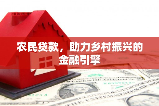 盐湖农民贷款，助力乡村振兴的金融引擎