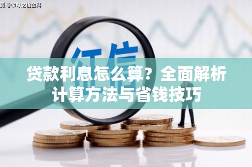 大丰贷款利息怎么算？全面解析计算方法与省钱技巧