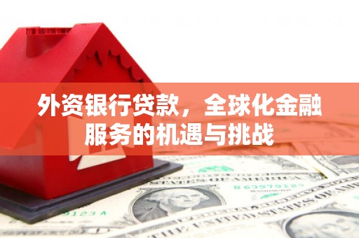 临桂外资银行贷款，全球化金融服务的机遇与挑战