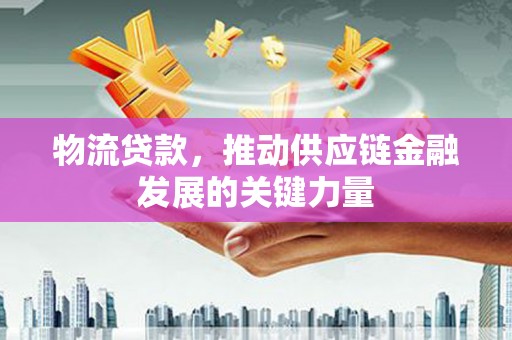 林芝物流贷款，推动供应链金融发展的关键力量