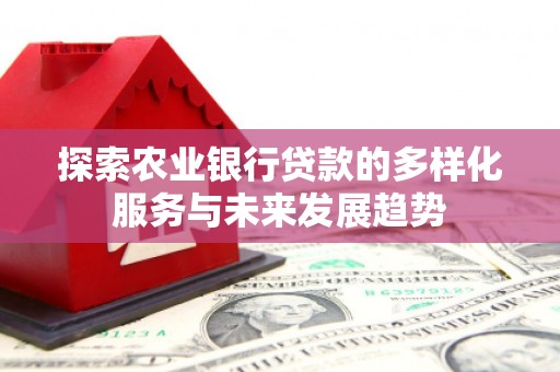 台东探索农业银行贷款的多样化服务与未来发展趋势