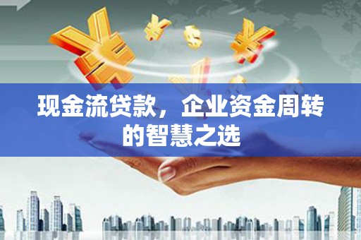 宿豫现金流贷款，企业资金周转的智慧之选