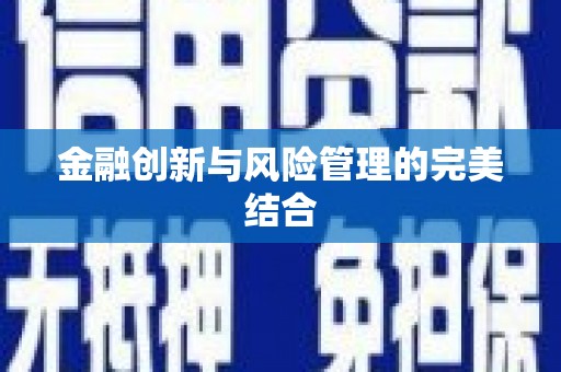 土默特左旗金融创新与风险管理的完美结合