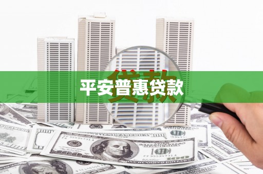 泽库平安普惠贷款