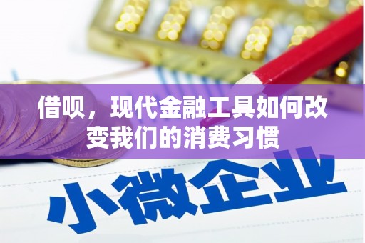 肥乡借呗，现代金融工具如何改变我们的消费习惯