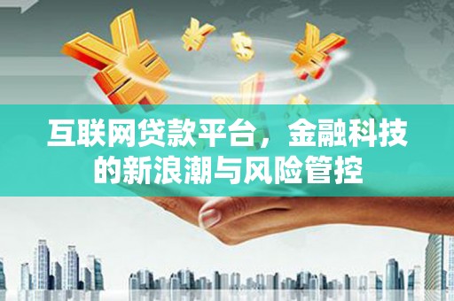 南宫互联网贷款平台，金融科技的新浪潮与风险管控