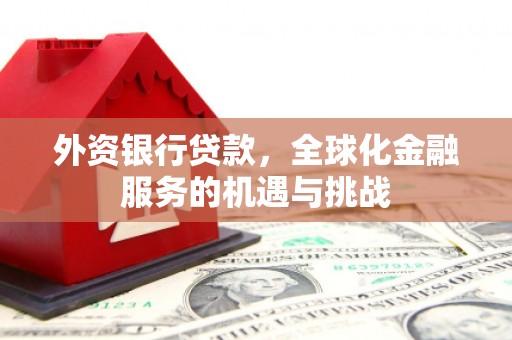 建瓯外资银行贷款，全球化金融服务的机遇与挑战