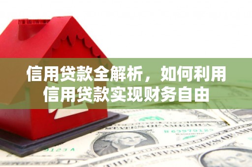 三乡信用贷款全解析，如何利用信用贷款实现财务自由